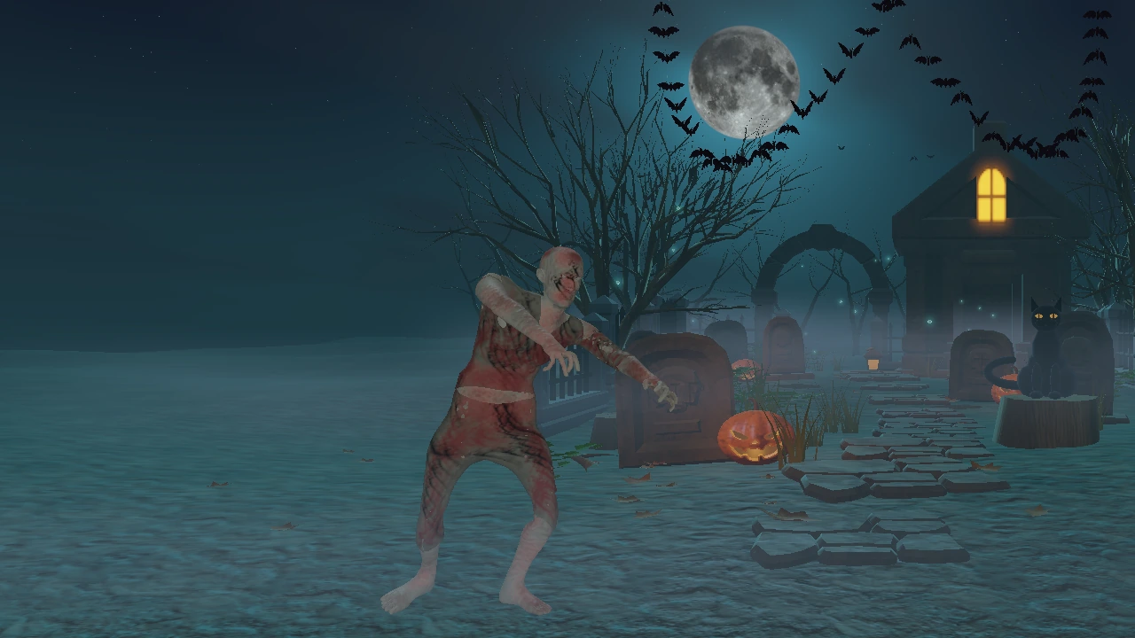 You are not alone among the graves