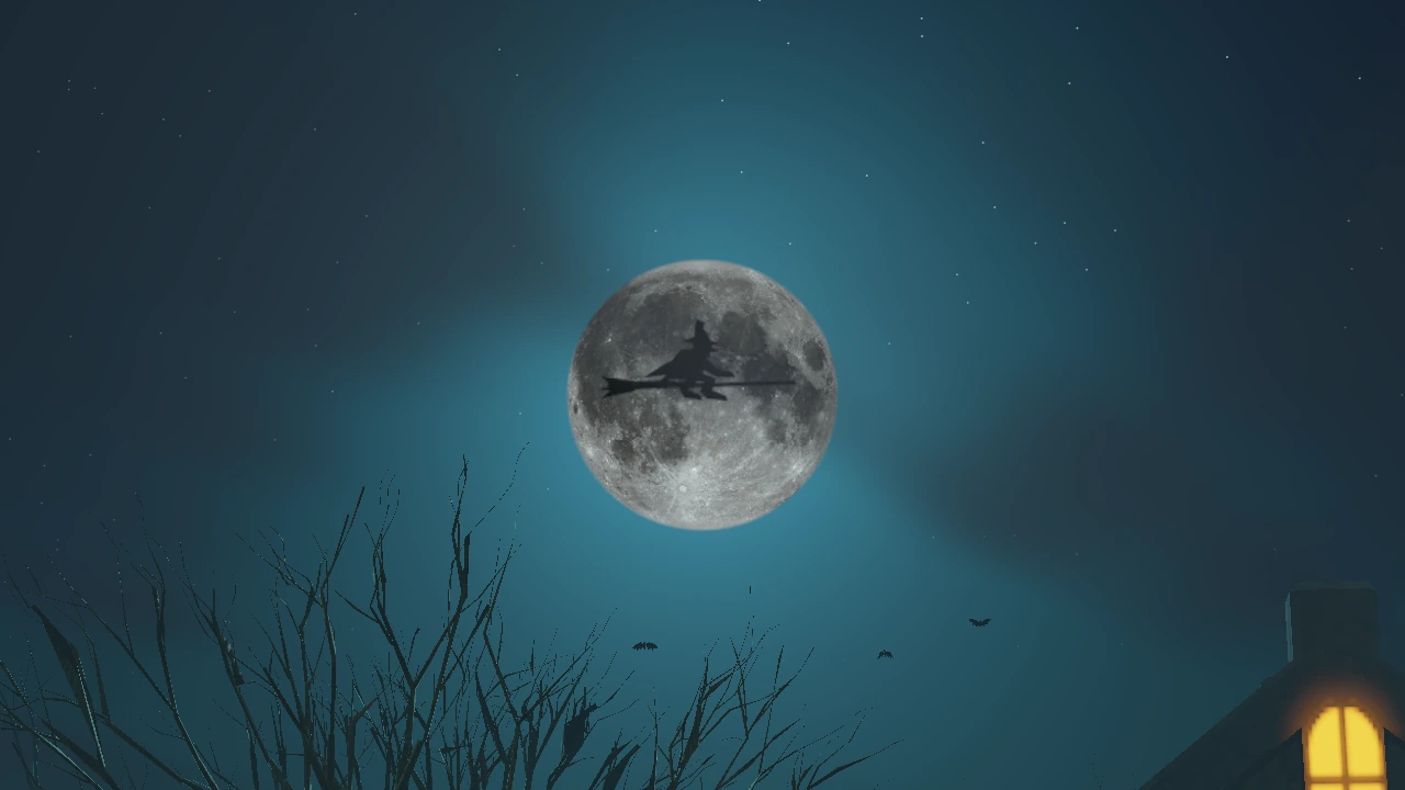 A glance towards the Moon